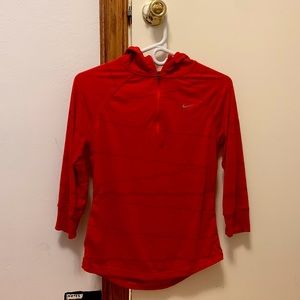 Nike Red Drift Pullover 1/2 Zip